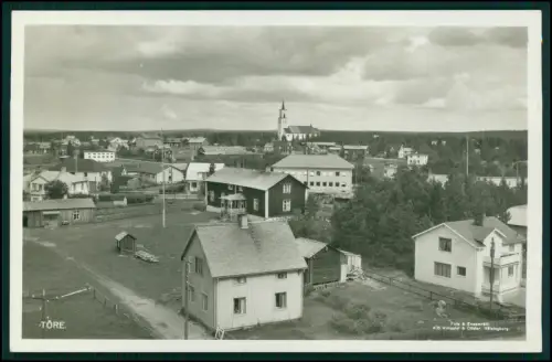 4x AK - Töre Schweden u. Dänemark  - an Frau von Paul Wiehr 1868 † 1942 Kapitän