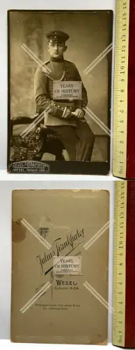 CAB Foto - Soldat Schützenschnur - Atelier Julius Frankfurter Wesel Hohestrasse