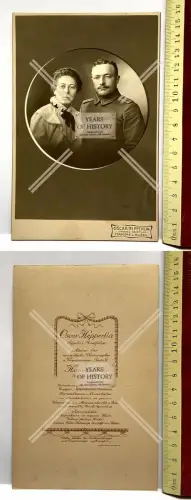 CAB Foto - Soldat Schulterklappe Rgt. Braut Fotograf Oskar Hepperlin Hammelburg