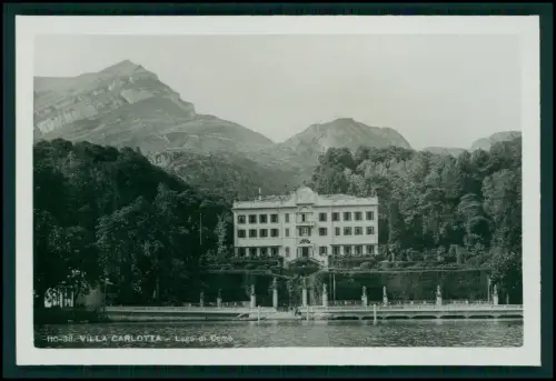 12x Foto im Bildmäppchen - Villa Carlotta Tremezzo am Comer See Lombardei