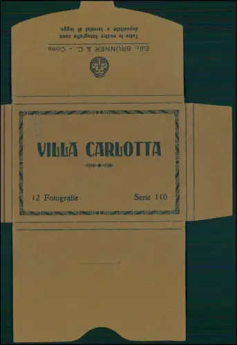 12x Foto im Bildmäppchen - Villa Carlotta Tremezzo am Comer See Lombardei