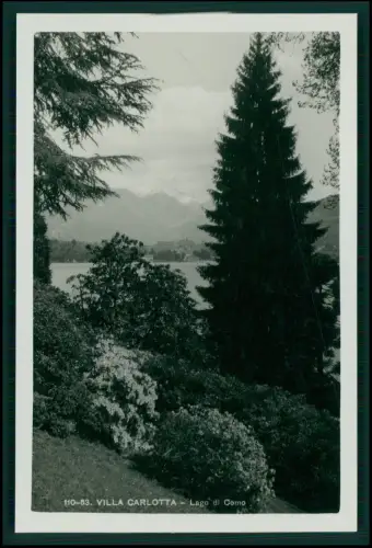 12x Foto im Bildmäppchen - Villa Carlotta Tremezzo am Comer See Lombardei