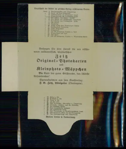 12x Foto  im Bildmäppchen - Berchtesgaden und Umgebung - die schönsten Ansichten