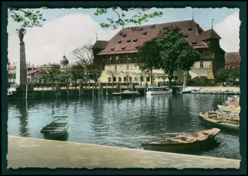 10x Foto im Bildmäppchen - Konstanz Bodensee - Stadtansicht Panorama u.a. Farbe