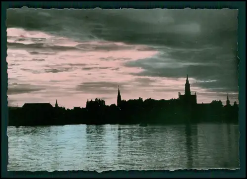 10x Foto im Bildmäppchen - Konstanz Bodensee - Stadtansicht Panorama u.a. Farbe