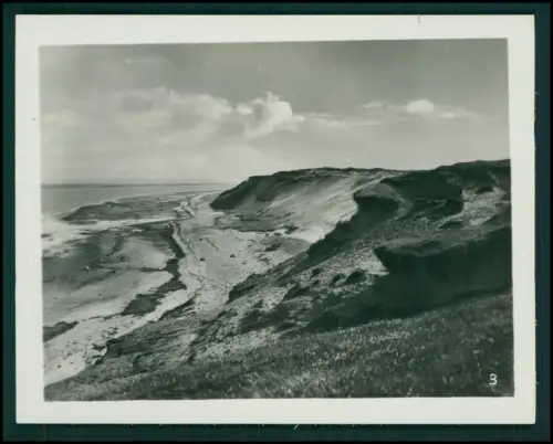 14x Foto im Bildmäppchen - Punkte der Insel Sylt - Orte Leuchtturm Strand Dünen