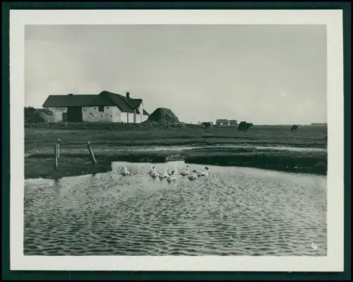 14x Foto im Bildmäppchen - Punkte der Insel Sylt - Orte Leuchtturm Strand Dünen