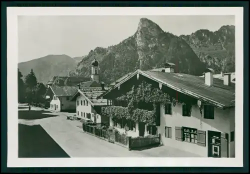 10x Foto im Bildmäppchen - Oberammergau Bayern Dorf Häuser Alpen Tradition u.a.