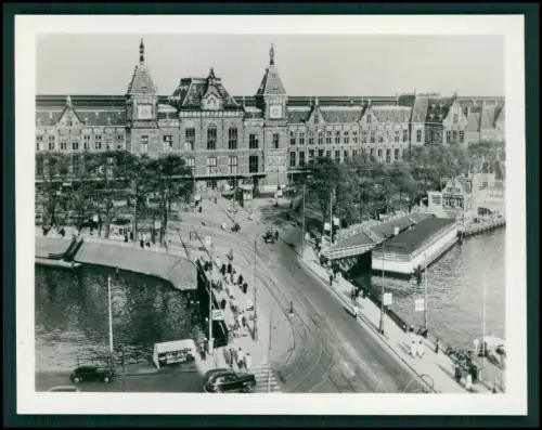 20x Foto im Bildmäppchen - Amsterdam - Grachten Altstadt Boote Brücken Kanäle...