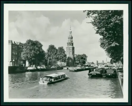 20x Foto im Bildmäppchen - Amsterdam - Grachten Altstadt Boote Brücken Kanäle...