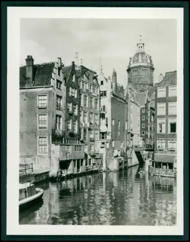 20x Foto im Bildmäppchen - Amsterdam - Grachten Altstadt Boote Brücken Kanäle...