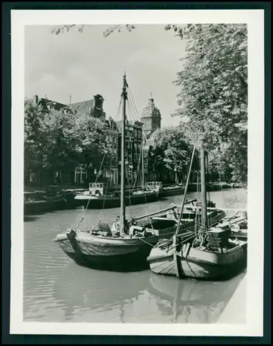20x Foto im Bildmäppchen - Amsterdam - Grachten Altstadt Boote Brücken Kanäle...