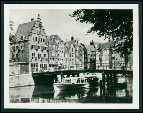 20x Foto im Bildmäppchen - Amsterdam - Grachten Altstadt Boote Brücken Kanäle...
