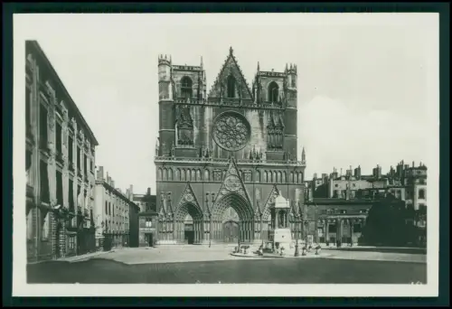12x Foto im Bildmäppchen- Lyon Altstadt Rhône Saône Basilika Brücke Stadtansicht