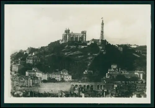 12x Foto im Bildmäppchen- Lyon Altstadt Rhône Saône Basilika Brücke Stadtansicht