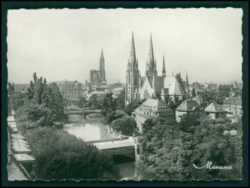 10x Foto im Bildmäppchen- Straßburg Münster Fachwerk Altstadt Elsass Stadtblick
