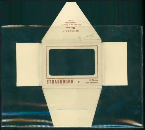 10x Foto im Bildmäppchen- Straßburg Münster Fachwerk Altstadt Elsass Stadtblick