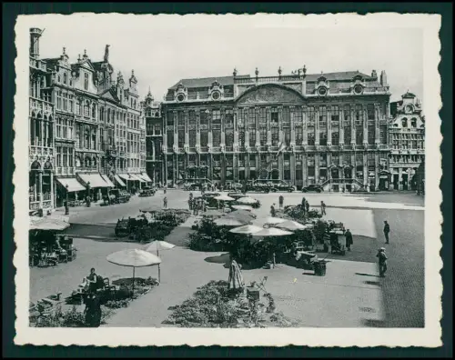 10x Foto im Bildmäppchen - Brüssel Grand-Place, Manneken Pis, Königspalast u.a.