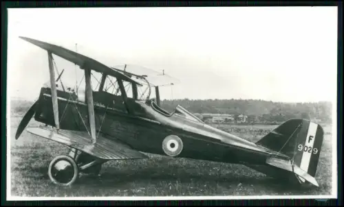 Foto Flugzeug - Doppeldeckers Aircraft S.E.5a - der Royal Air Force RAF - F9029