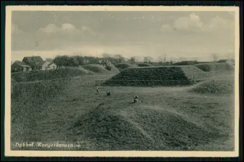 AK  Dybbøl Sonderbug Kongeskansen Dänemark Schanzen 1864 Deutsch-Dänischer Krieg