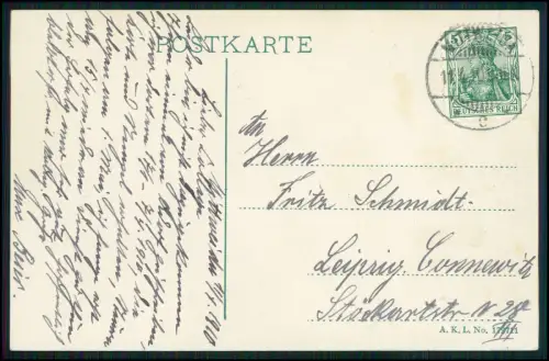 AK - Leipziger Heilstätte Adorf Vogtland - Sanatorium Klinik Gebäude - 1910 gel.