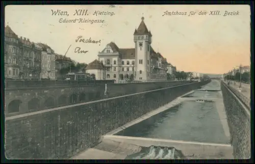 AK 6x Wien historische Ansichtskarten 1910-20 gelaufen Stadtansichten Österreich