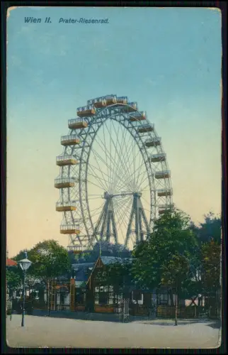 AK 6x Wien historische Ansichtskarten 1910-20 gelaufen Stadtansichten Österreich