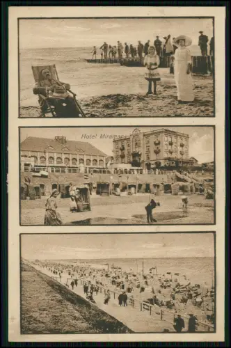 4x AK Sylt Collage - Kampen, Wenningstedt, Friesenhaus, Strand & Leuchtturm u.a.