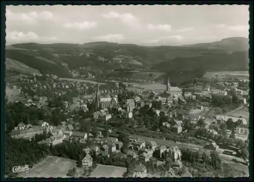 AK Kirchen an der Sieg Luftbild Westerwald Rheinland-Pfalz - Originalfoto Cekade