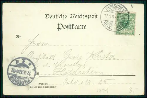 5x AK - Kaiser Wilhelm-Brücke bei Müngsten - Stahlbogenbrücke Solingen Remscheid