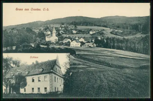 AK - Crostau Schirgiswalde Kirschau in Sachsen - 1916 Bahnpost Feldpost gelaufen
