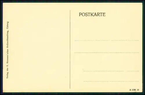 4x AK - Coburg in Oberfranken - Blick in die Herrengasse und andere 1920-30er J.