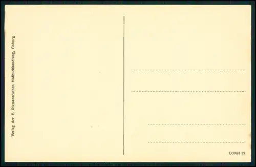 4x AK - Coburg in Oberfranken - Blick in die Herrengasse und andere 1920-30er J.