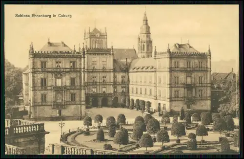 4x AK - Coburg in Oberfranken - Blick in die Herrengasse und andere 1920-30er J.