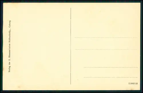 4x AK - Coburg in Oberfranken - Blick in die Herrengasse und andere 1920-30er J.