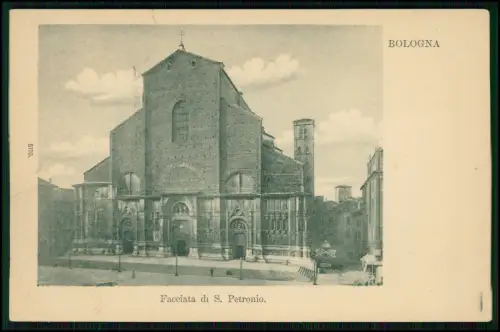 4x AK - Bologna Emilia Romagna - Chiesa di S. Francesco und andere 1910-20er J.