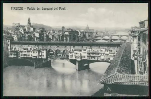 10x AK alte Ansichtskarten - Firenze Florenz Toscana - Ansichten 1910-20er J.