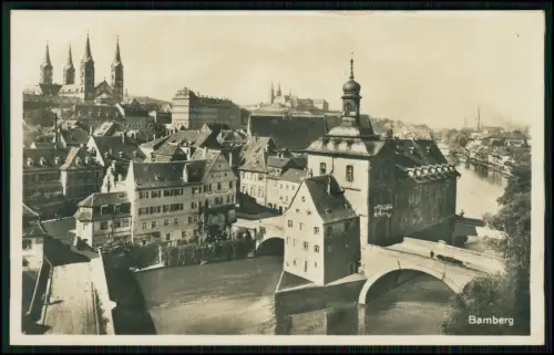 4x AK alte Ansichtskarten - Bamberg Bayern - diverse Ansichten 1920-30er Jahre