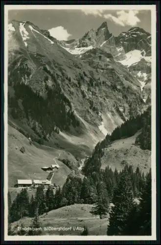 8x AK alte Ansichtskarten - Allgäuer Alpen mit Städte u.a. Umgebung - 1930er J.
