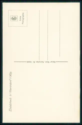 8x AK alte Ansichtskarten - Allgäuer Alpen mit Städte u.a. Umgebung - 1930er J.