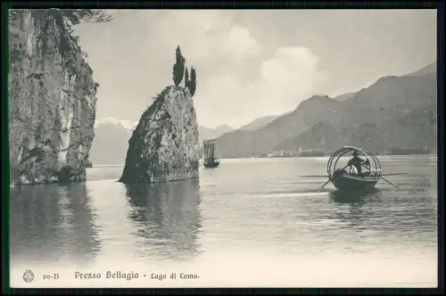 9x AK- Bellagio Lago Maggiore Pisa - Italien See Stadt Panorama Architektur 1930