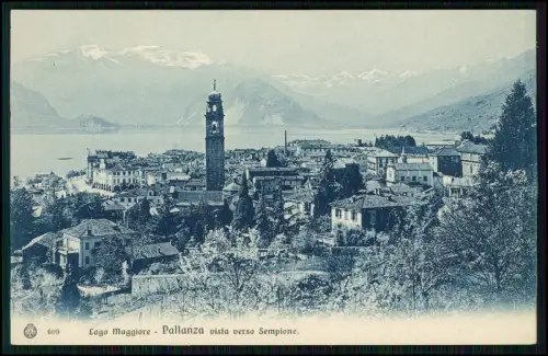 9x AK- Bellagio Lago Maggiore Pisa - Italien See Stadt Panorama Architektur 1930