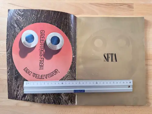 SFTA Awards 1972 Programmheft - BAFTA - Royal Albert Hall London - 1973 Film TV