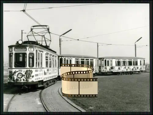 9x Foto - 10x15cm - Dortmund Straßenbahn Triebwagen 1950–1970 - DSW Nahverkehr