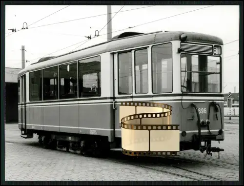 9x Foto - 10x15cm - Dortmund Straßenbahn Triebwagen 1950–1970 - DSW Nahverkehr