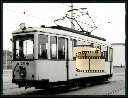 9x Foto - 10x15cm - Dortmund Straßenbahn Triebwagen 1950–1970 - DSW Nahverkehr