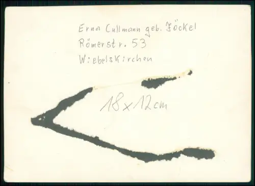Zeugnis u. Foto Schule 1940 - Wiebelskirchen Neunkirchen - Erna Jöckel Cullmann