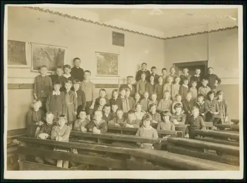 Foto Schule 1933 - Wiebelskirchen Neunkirchen  Erna Jöckel Cullmann Lehrer Jungs