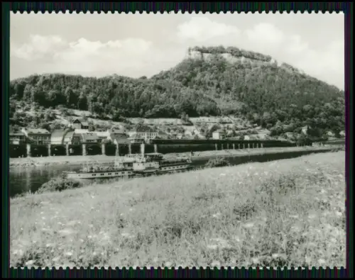 8x Foto - Elbdampfer Karl Marx Pillnitz Stadt Wehlen.. - u.a. Sächsische Schweiz