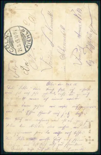 6x AK - Feldpostkarte 1. Weltkrieg Leb wohl mein Bräutchen patriotisch koloriert